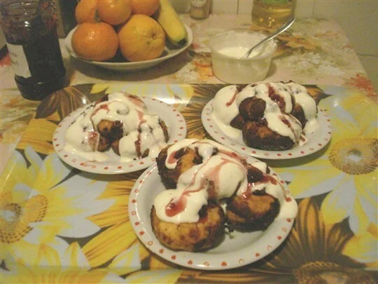 Recipe for making fried papanasi