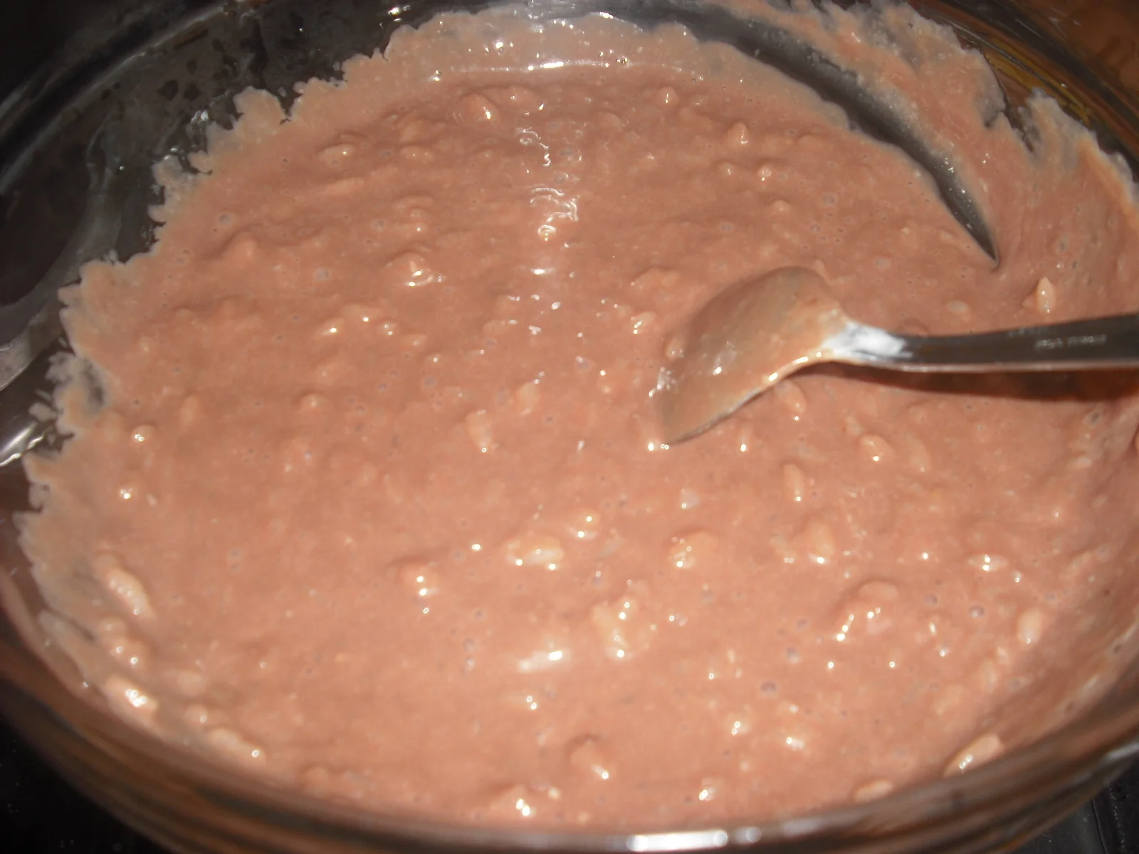 Rice pudding with Nutella