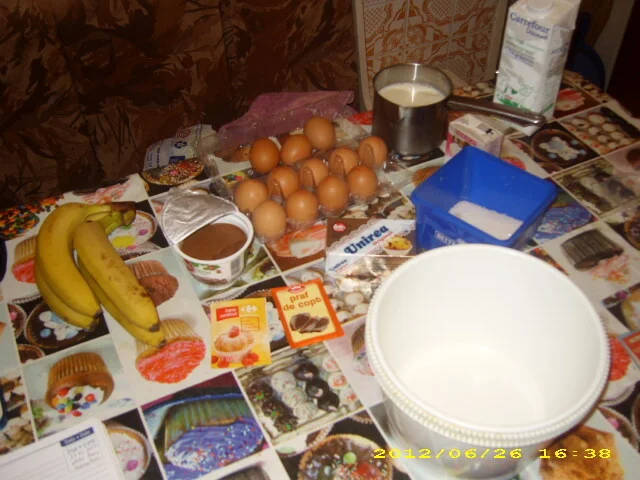 Banana pancakes with Finetti