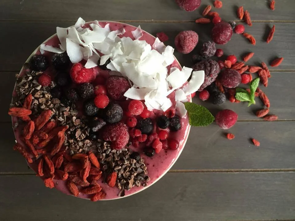 Berry and Coconut Smoothie