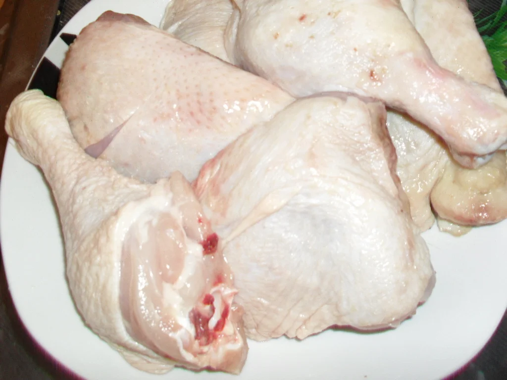 Thighs in Bechamel sauce