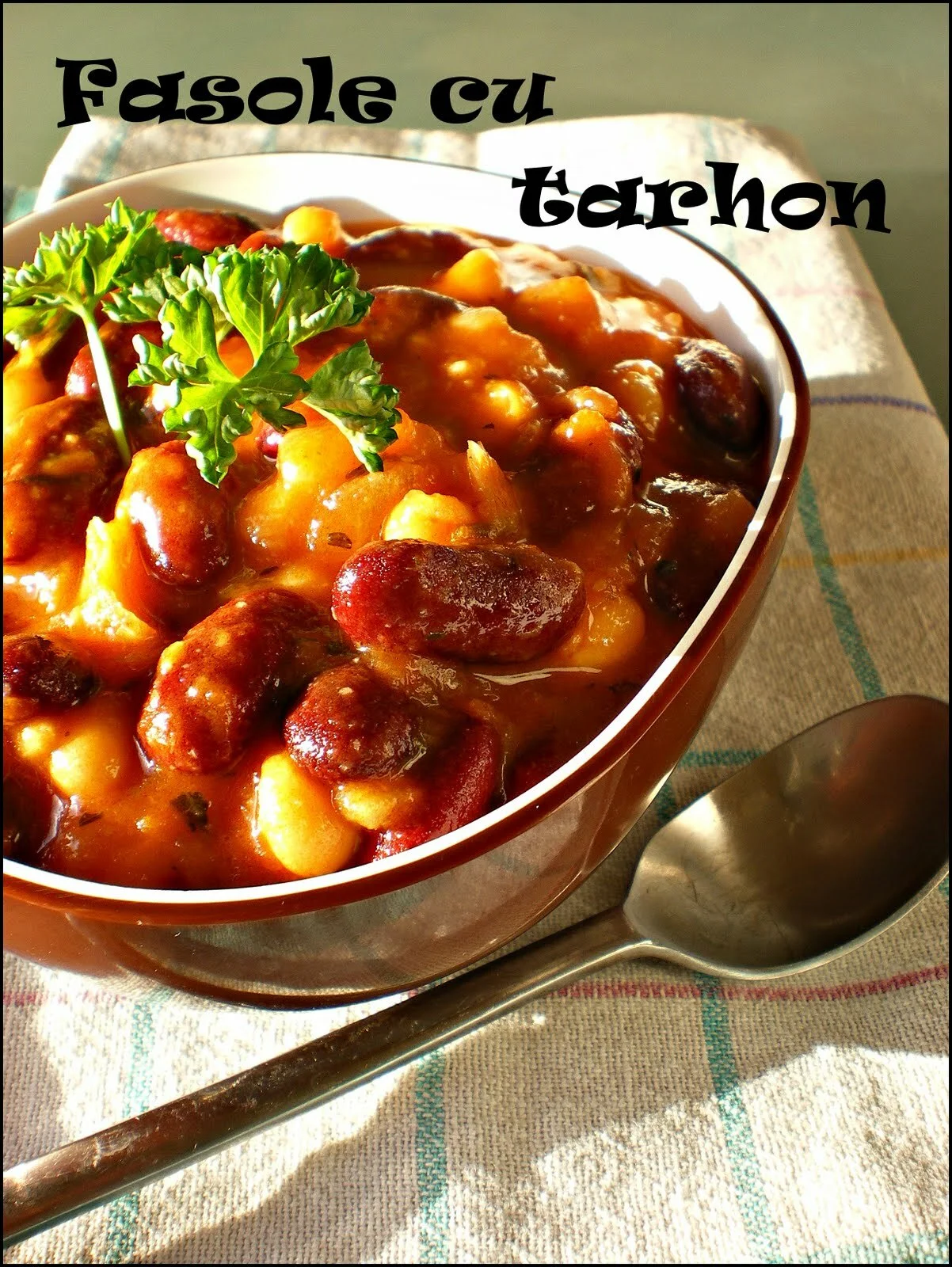 Beans with tarragon