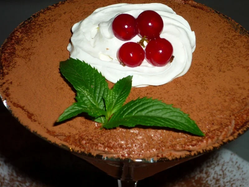 Ricotta foam with Nutella