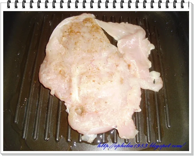 Chicken breast with eggplant