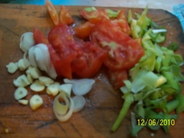 Stuffed with vegetables