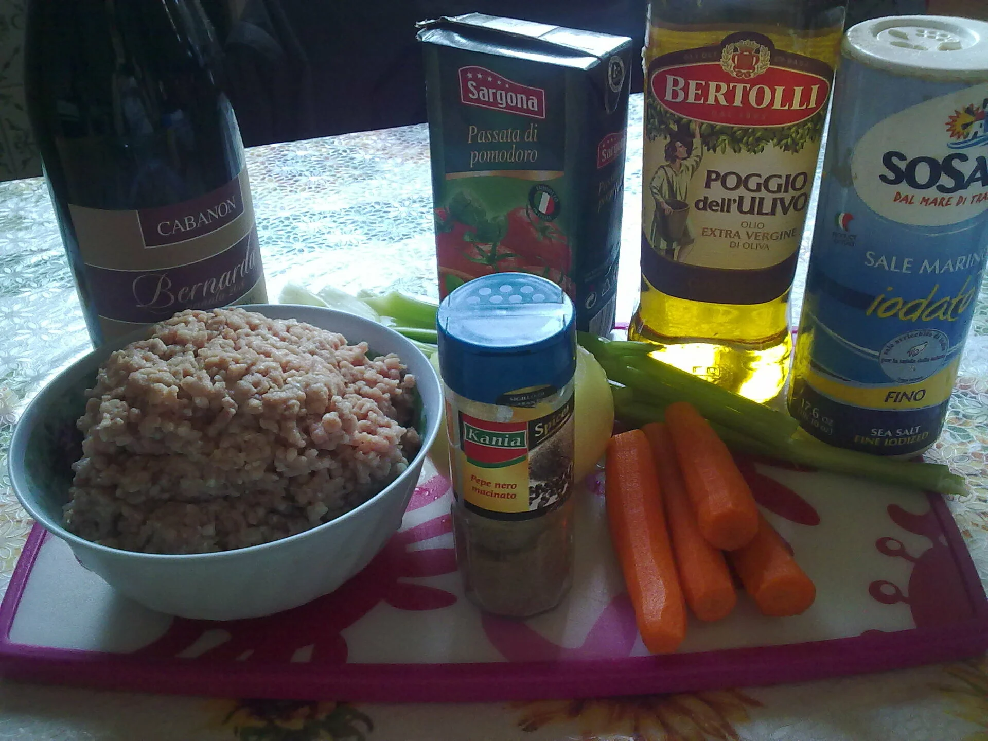 Brunette-style ragù sauce