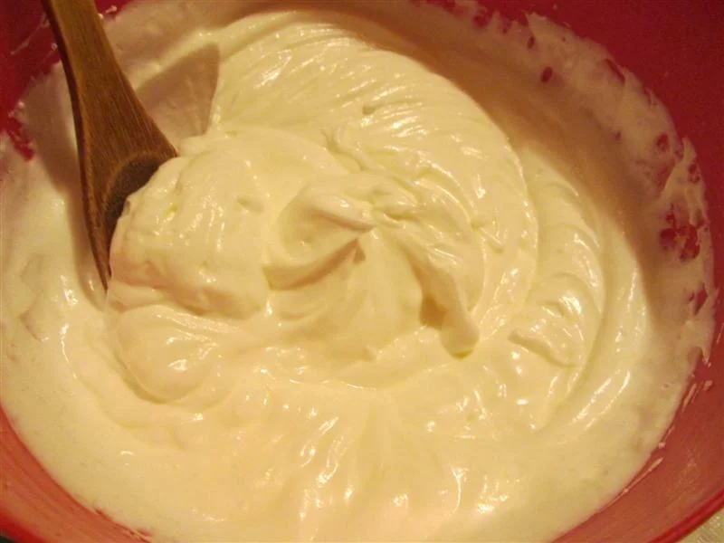 Yogurt and Oreo egg white cake