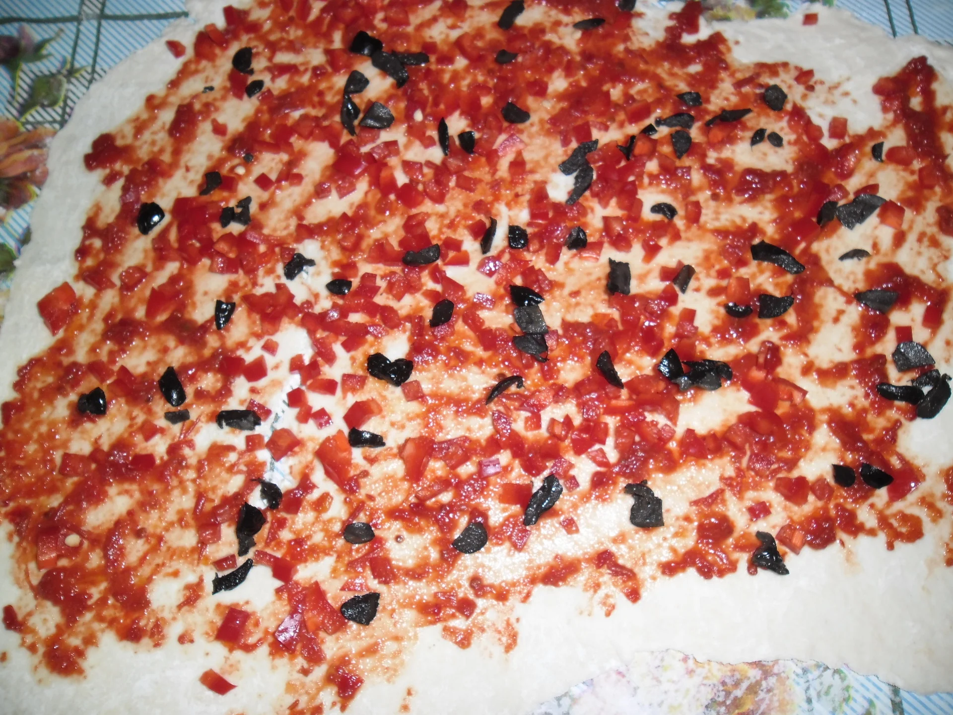 Snails with olives and peppers