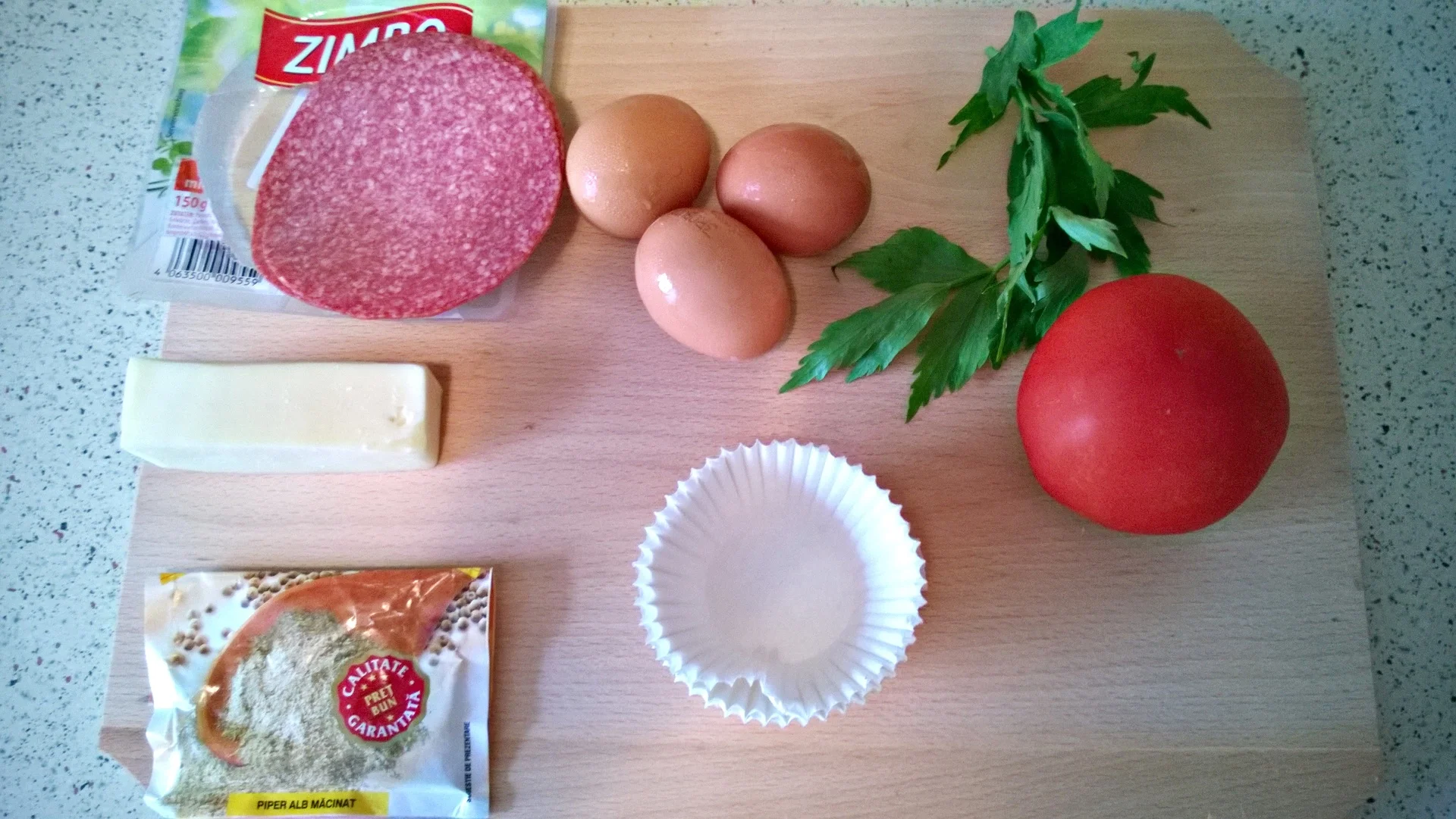 Mini omelets for breakfast