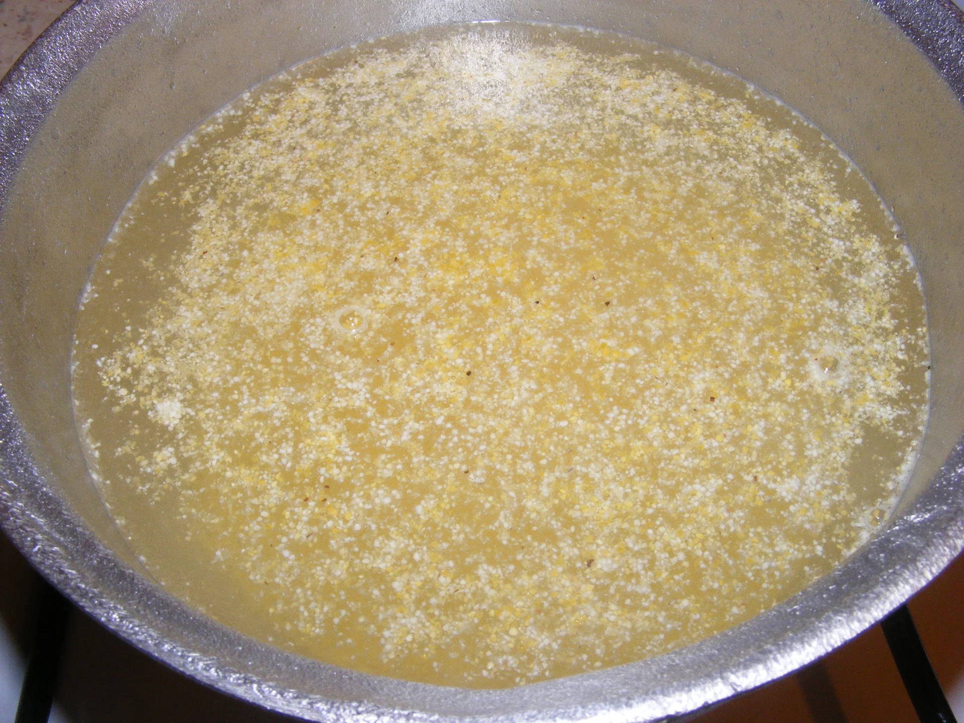 Polenta (basic recipe)