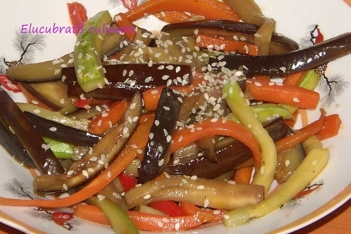 Stir-fried vegetables