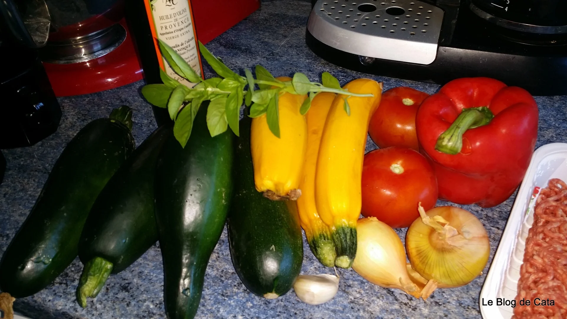 Zucchini Gratin with Meat