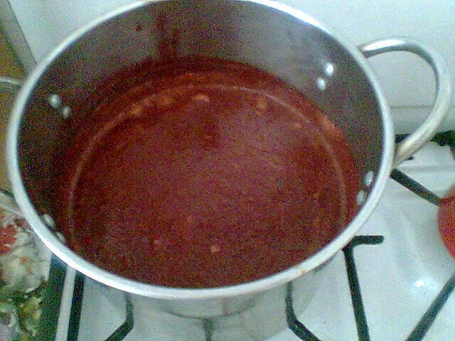 Plum and apricot jam