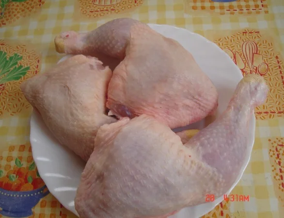 Chicken steak with vegetable pilaf