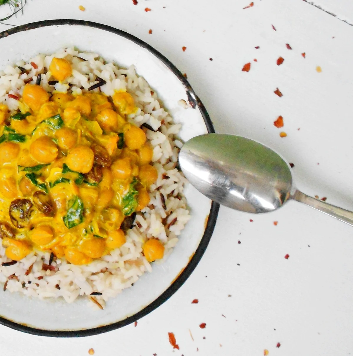 Lenten dish – chickpeas in oriental style