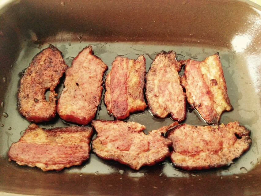 Gratinated potatoes with kaiser