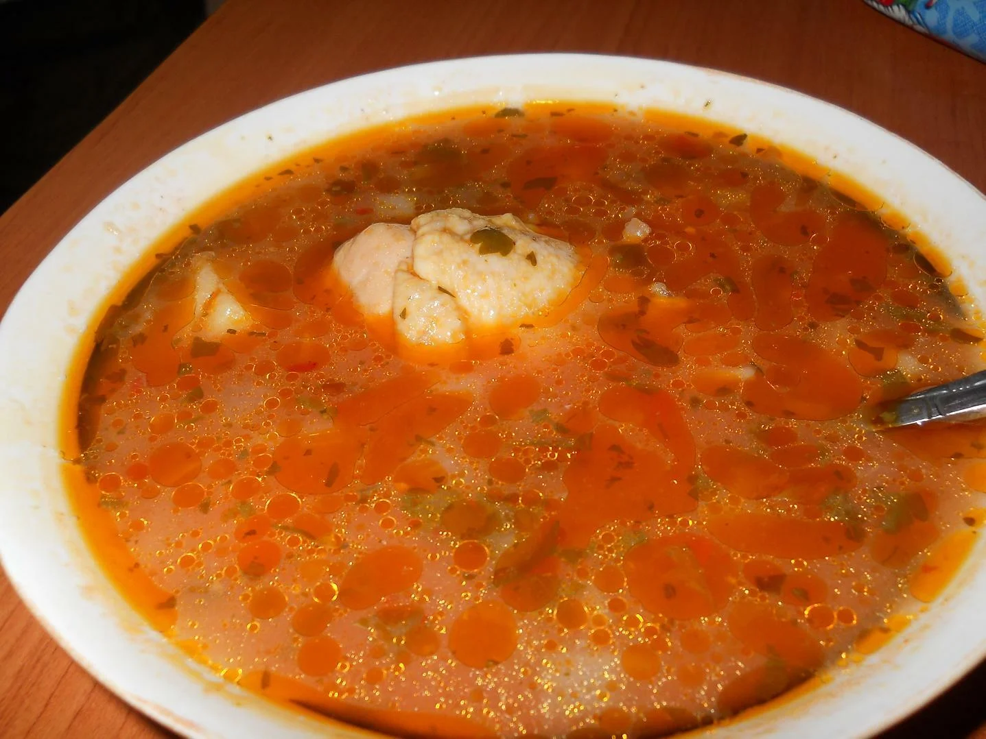 Chicken drumstick soup