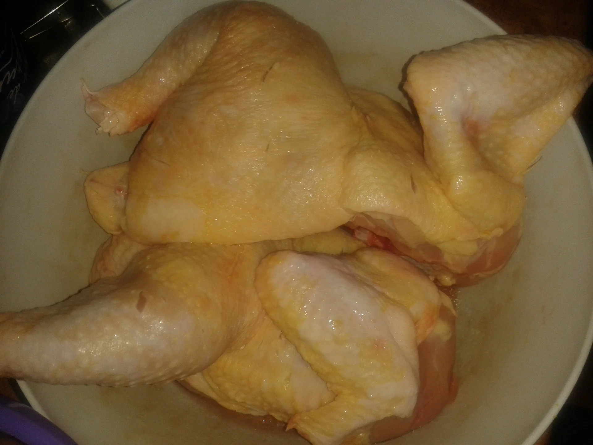 Oven-baked chicken