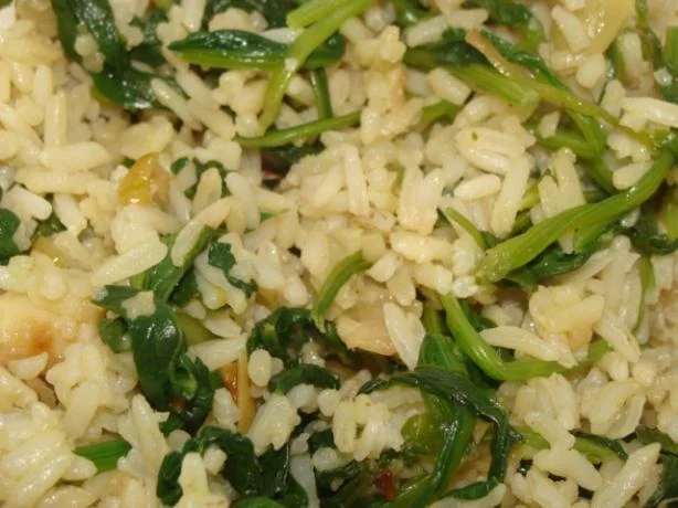 Spankorizo – Spinach with Greek rice