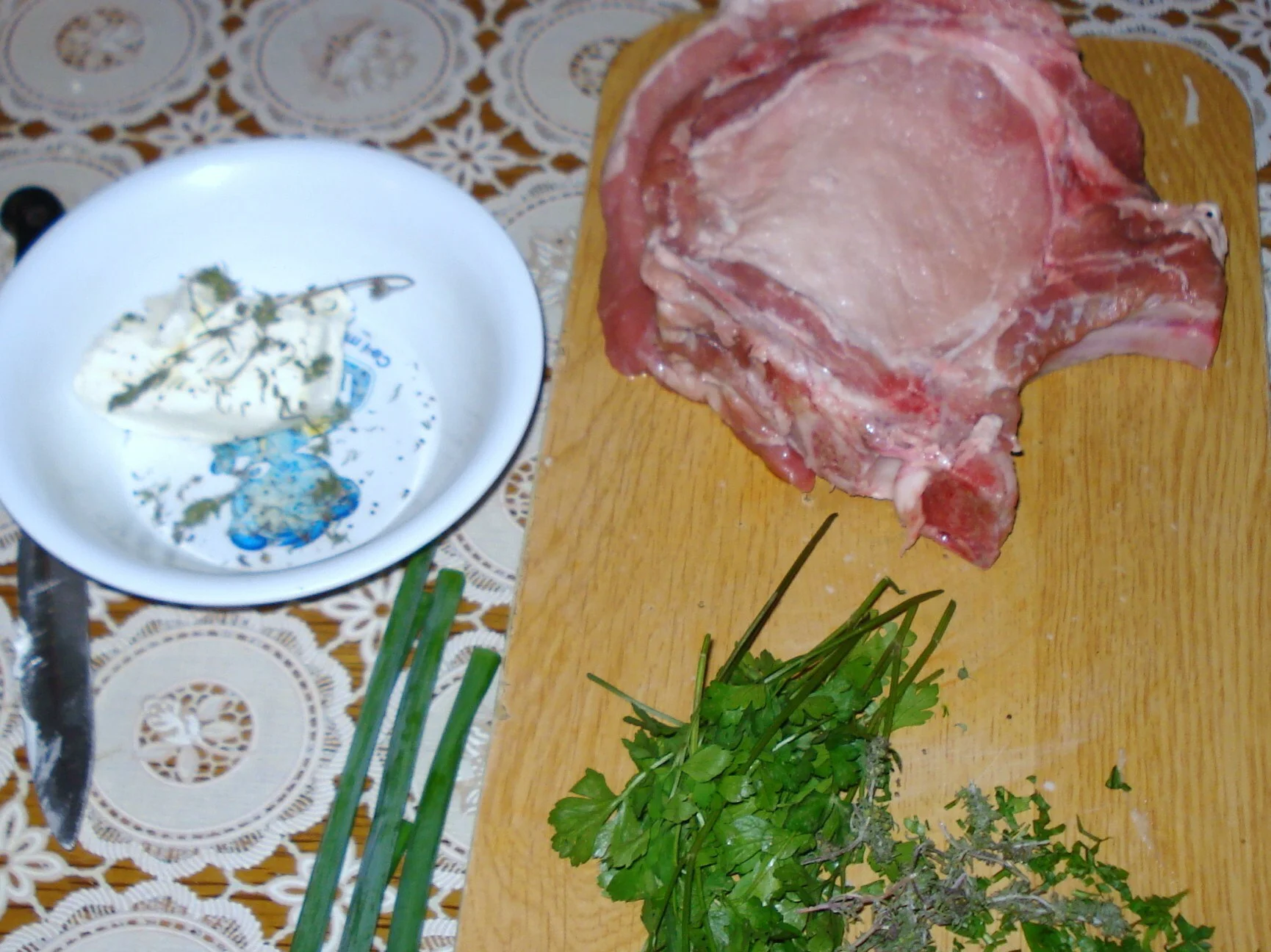 Herb-Crusted Chop