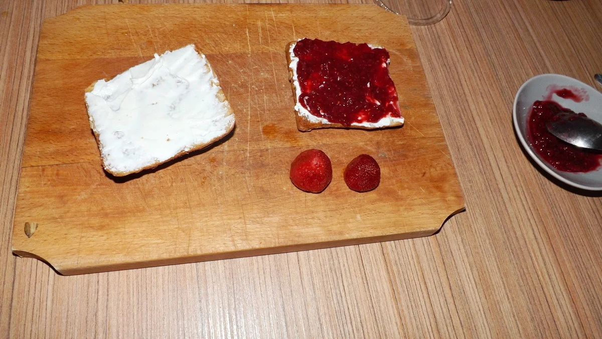 Sweet sandwich for the relaxation break