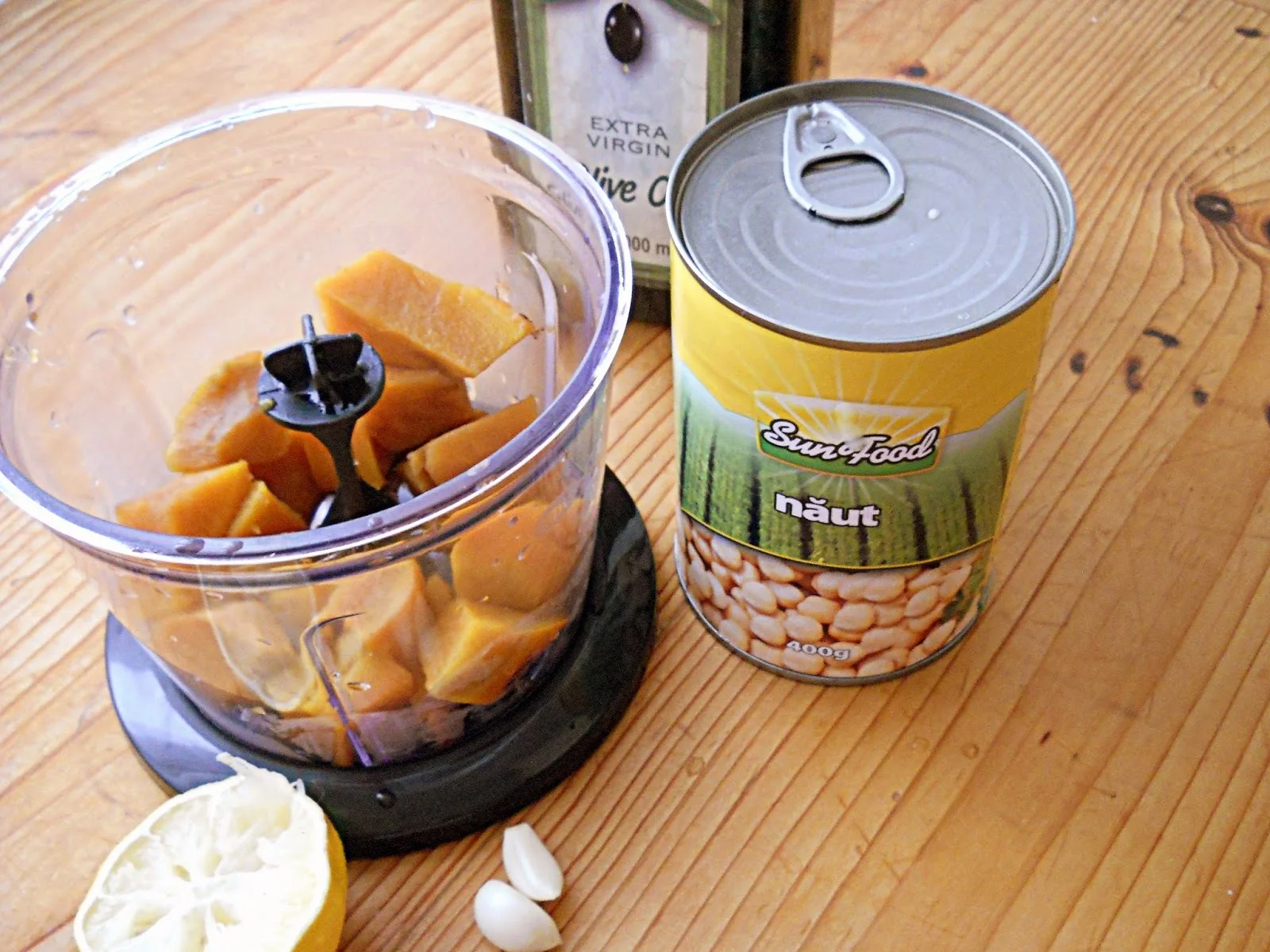 Hummus with sweet potato