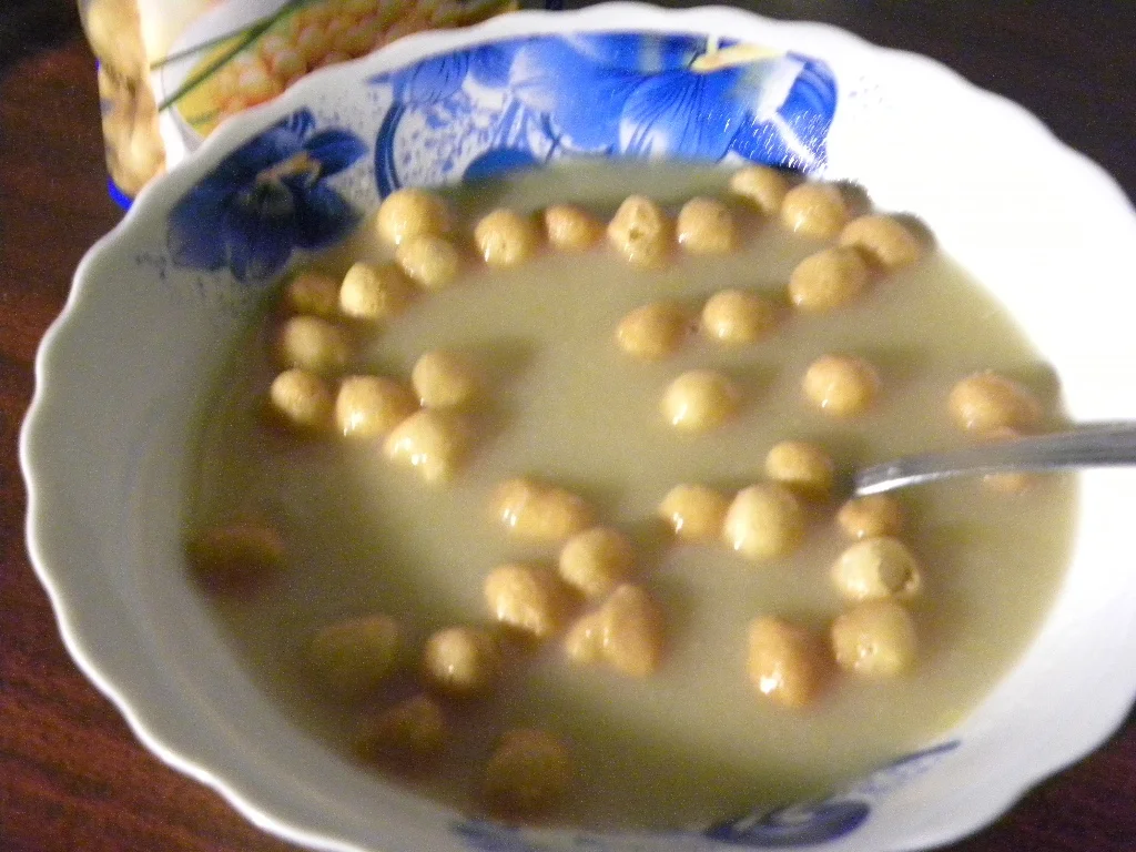 Bean cream soup