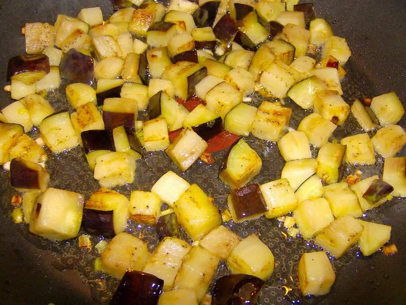 Gnocchi with eggplant