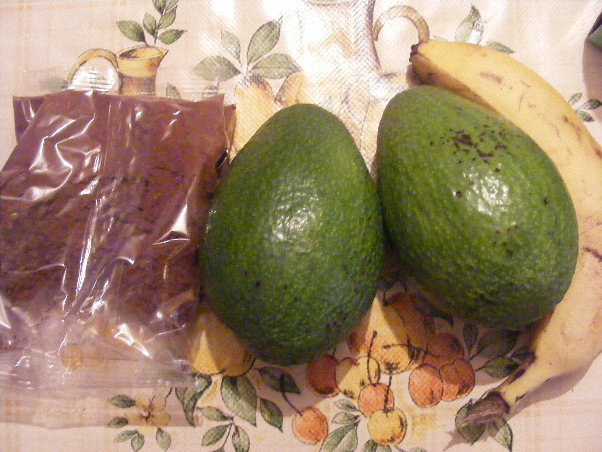 Avocado chocolate pudding