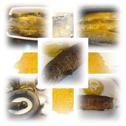 Trout in cornmeal crust