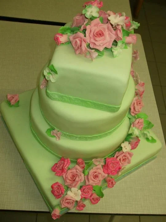 Rose cake