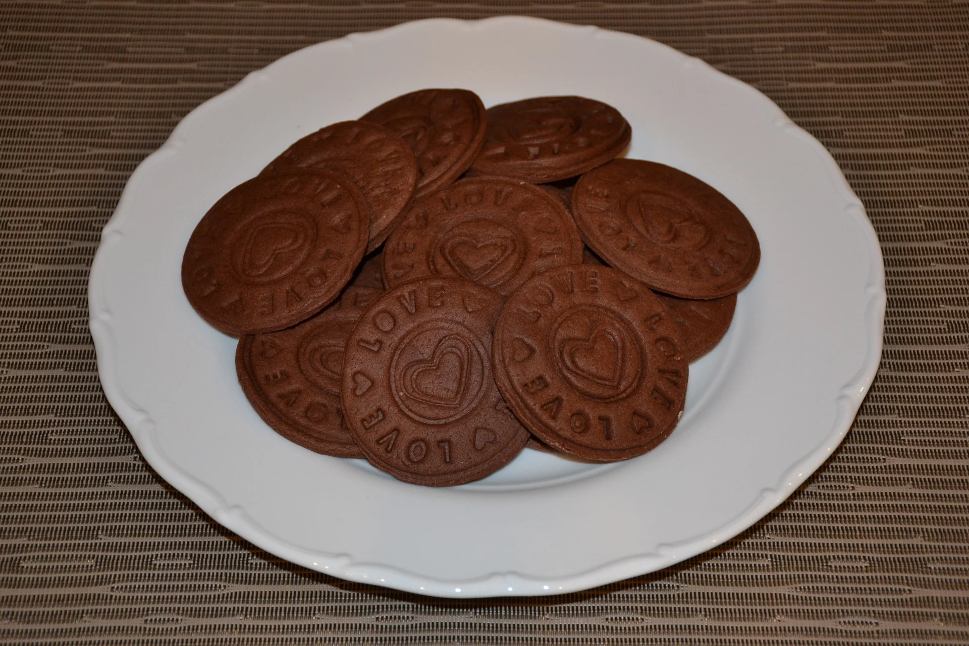 Cocoa biscuits