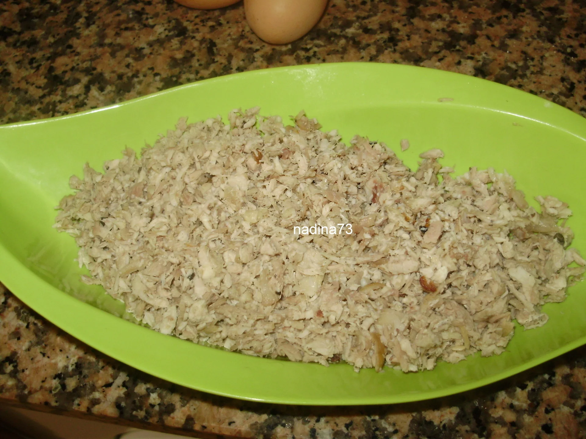 Chicken roll with minced meat (by miha)