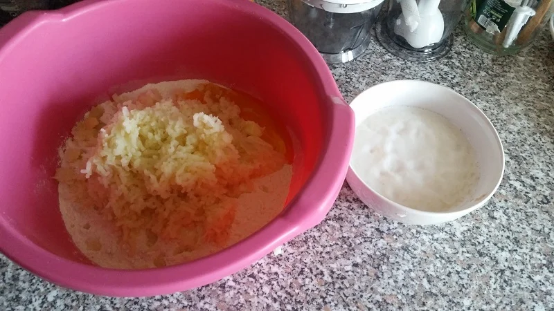 Doughnuts with pressed beef