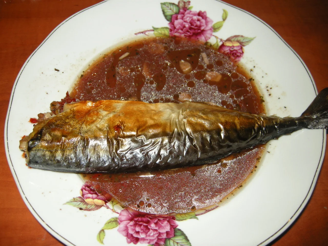 Mackerel in tomato sauce
