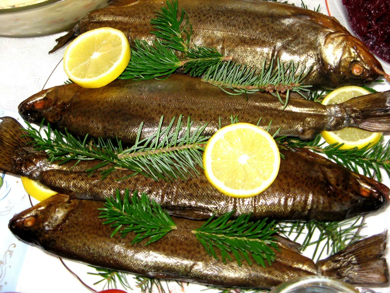 Smoked fish