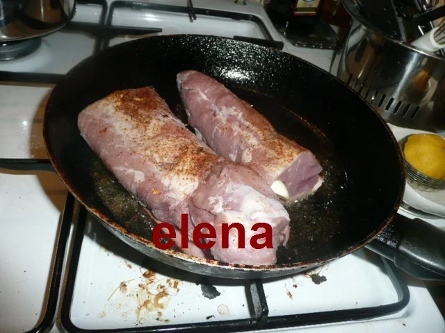 Pork tenderloin steak