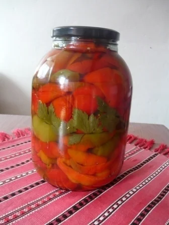 Pickled bell peppers
