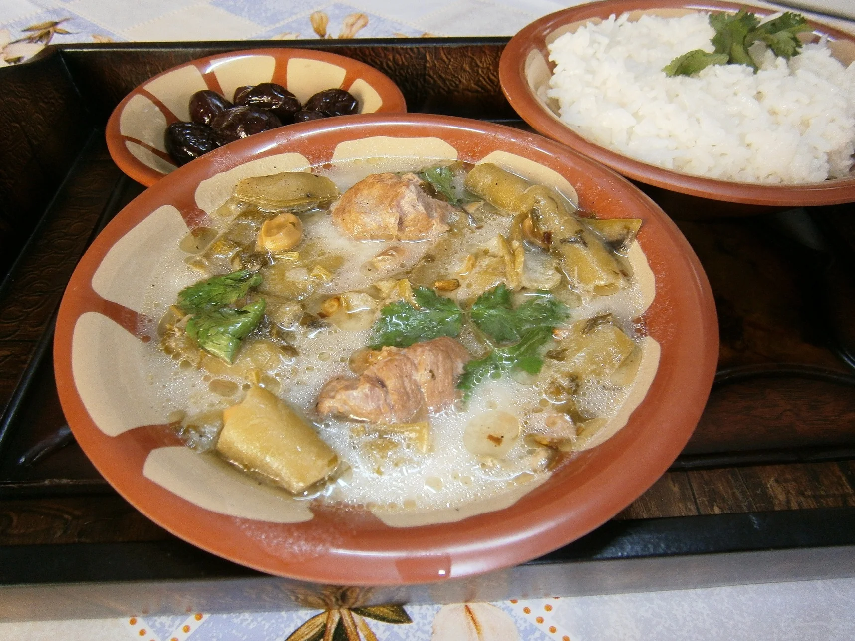 Green bean soup with beef and yogurt – Foul akhdar bi laban