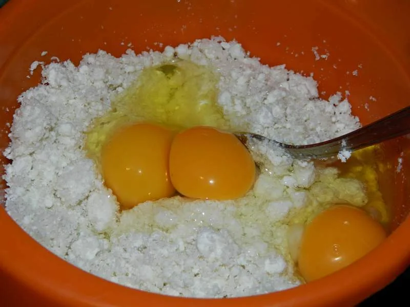 Black woman with curd