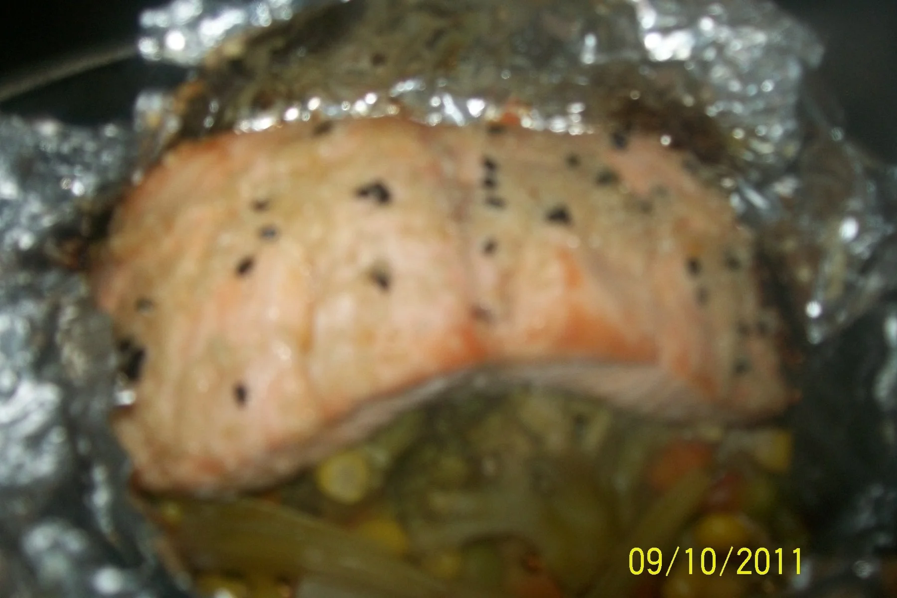 Asian-style salmon