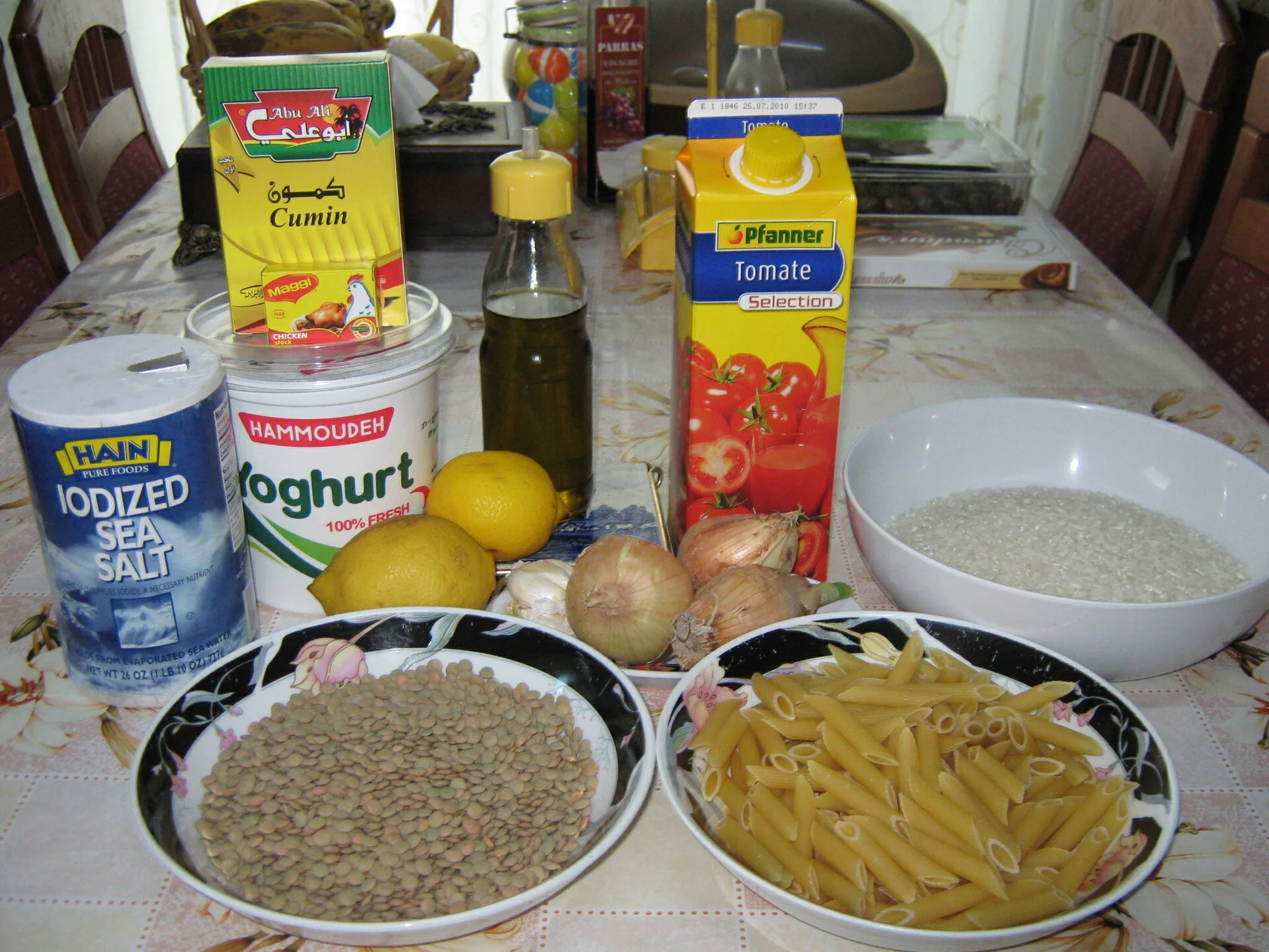 Kuseri – Rice with lentils and pasta (vegan)