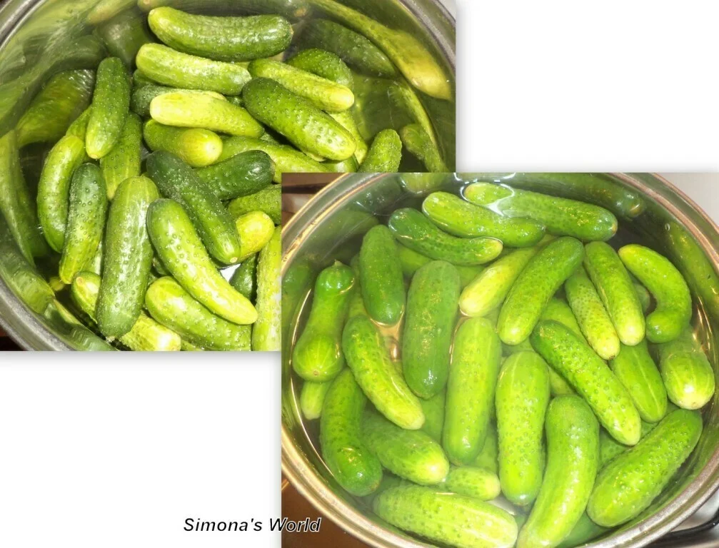 Pickled cucumbers