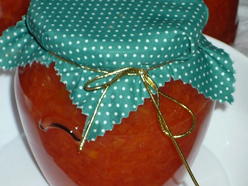 Quince and apple jam