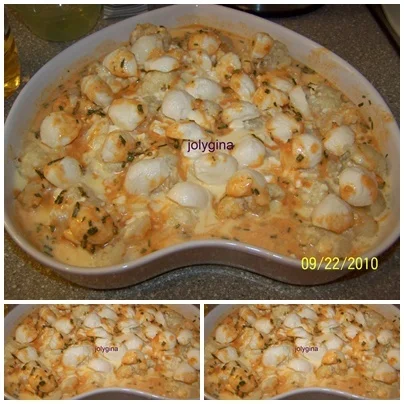 Cauliflower pudding