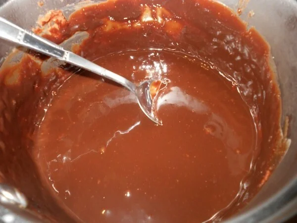 Cappuccino Brownies with Caramelized Nuts