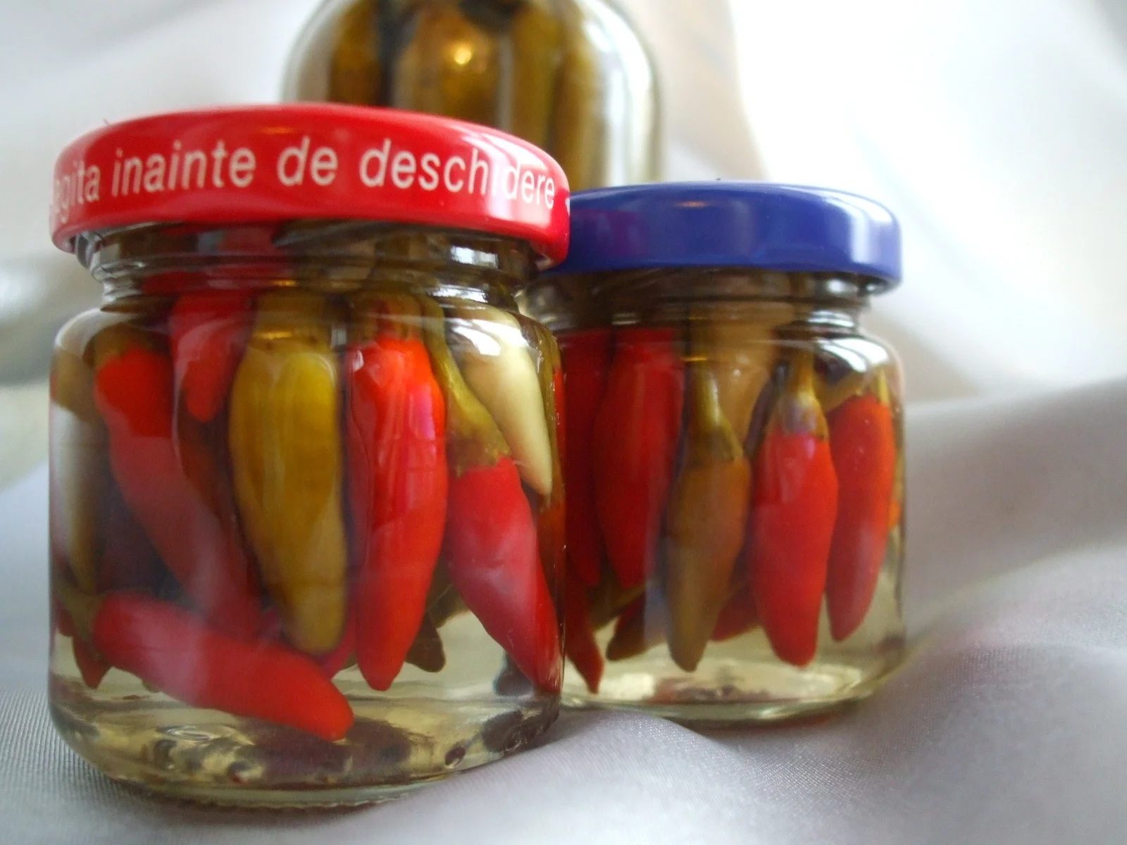 Pickled hot peppers (homegrown)