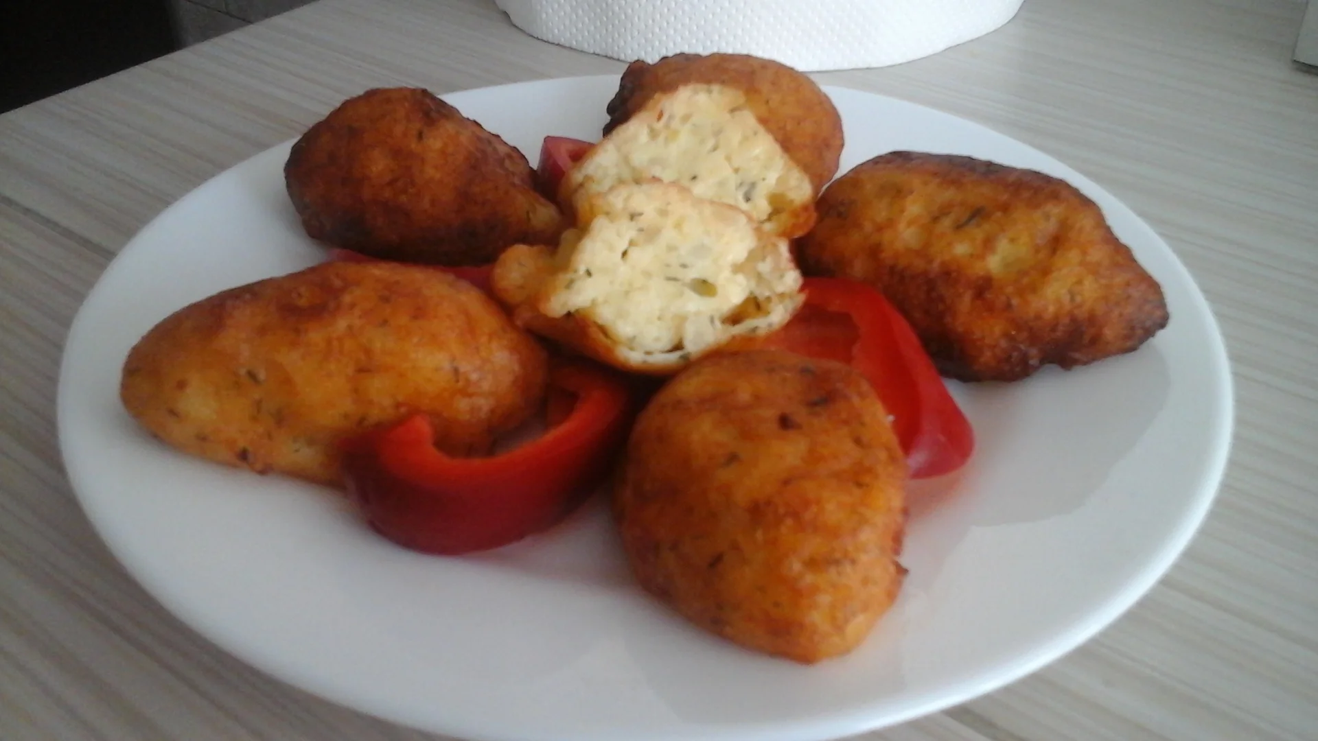 Potato and sour cream doughnuts