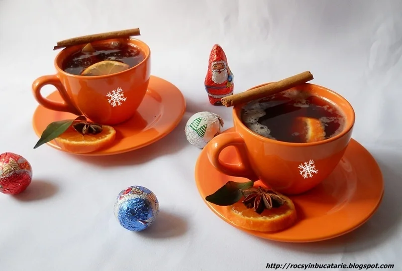 Mulled wine with quince