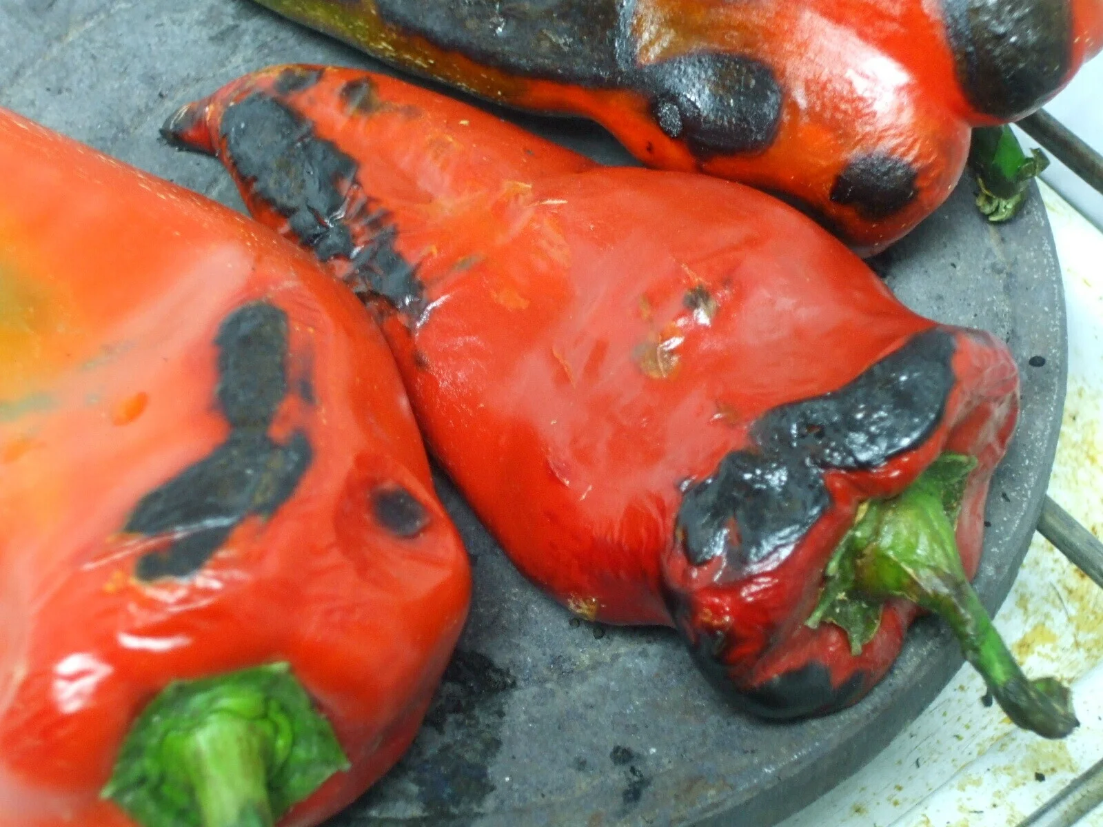 Bell peppers in a jar